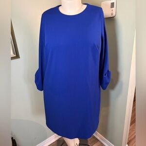 138. Calvin Klein Royal Blue Dress